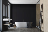 Black Color Matte Acoustic Slat Wall Panels