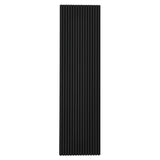 Black Color Matte Acoustic Slat Wall Panels