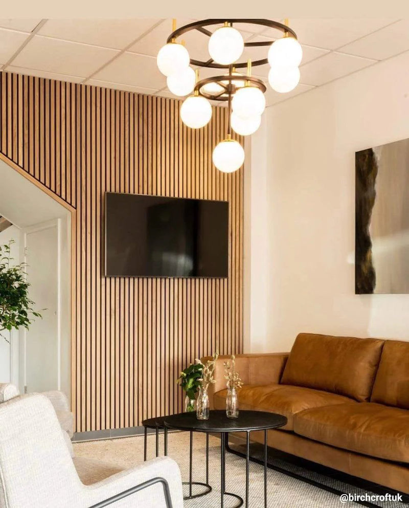 Acoustic Slat Wood Wall Panels —