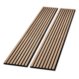 American Natural Oak Luxury Acoustic Slat Wood Wall Panels