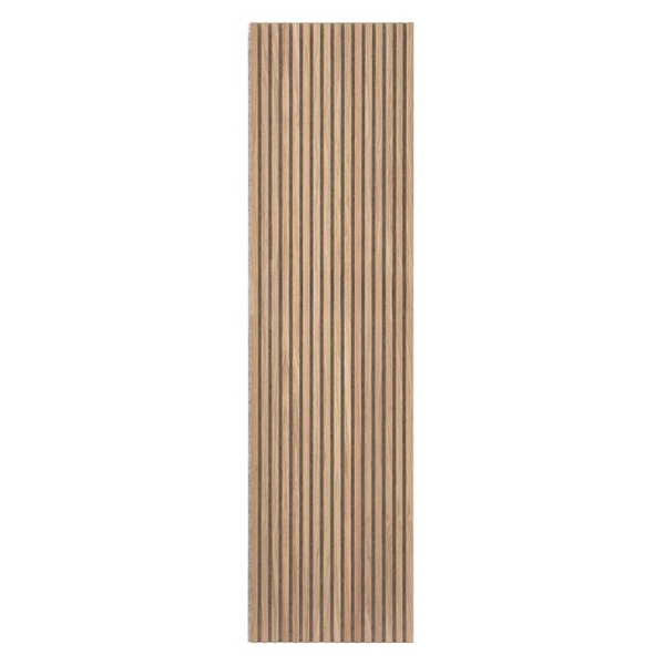 Luxury American Oak Grey Felt Acoustic Slat Wood Wall Panels