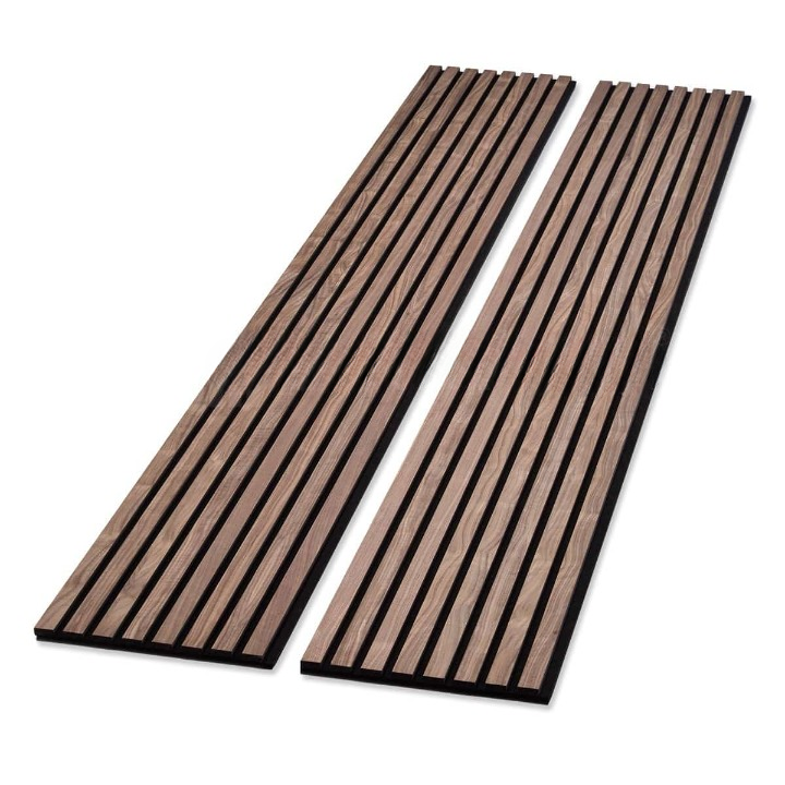 American Luxury Walnut Acoustic Slat Wood Wall Panels – view 5