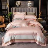 Baby Pink Hotel Quality Egyptian Cotton Bedding Set