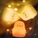 Penguin Silicone Touch Sensor Night Light