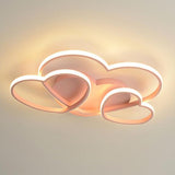 Twin Heart Children's Room Ceiling Light