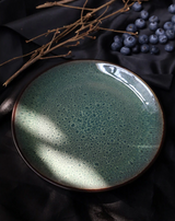 Peacock Green Ceramic Dinnerware