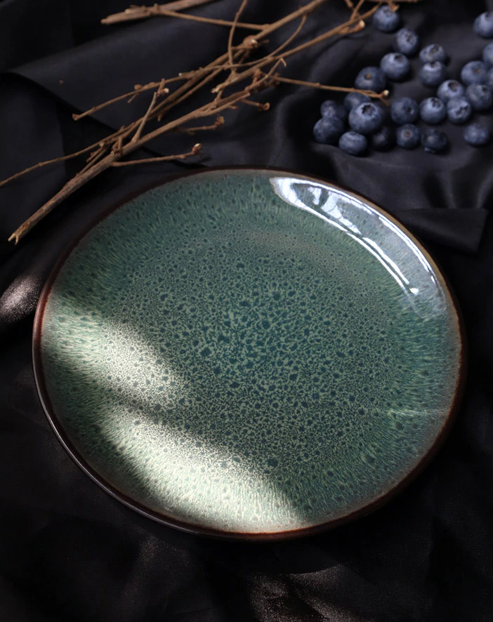 Peacock Green Ceramic Dinnerware