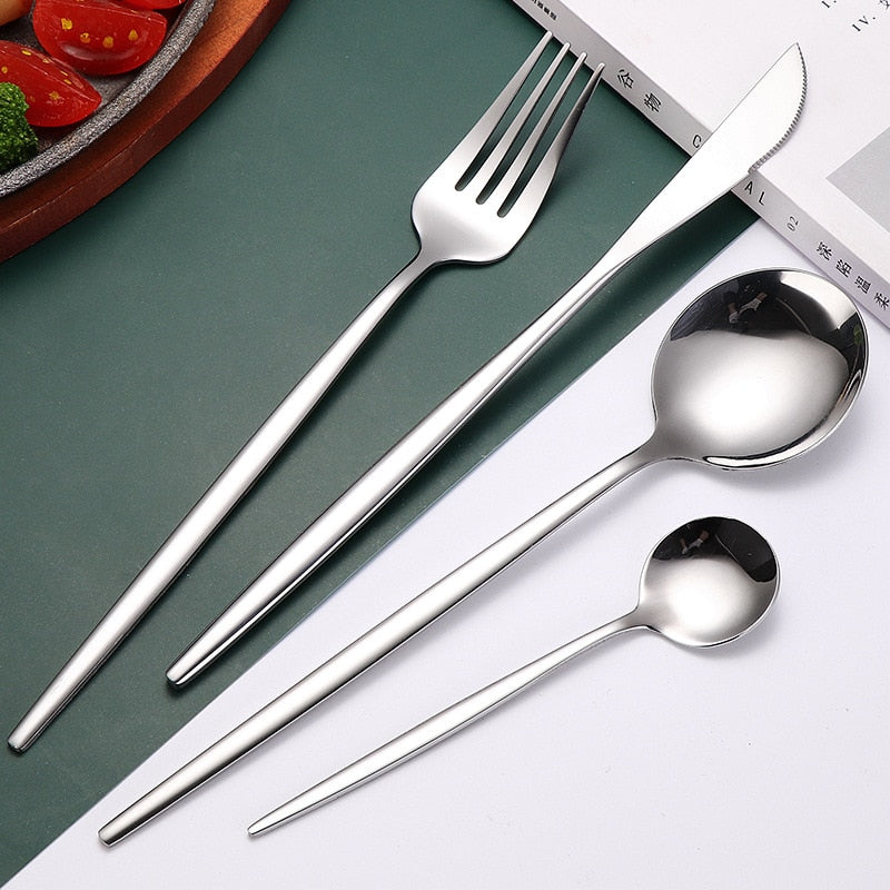 Shiny Polished Flatware Set