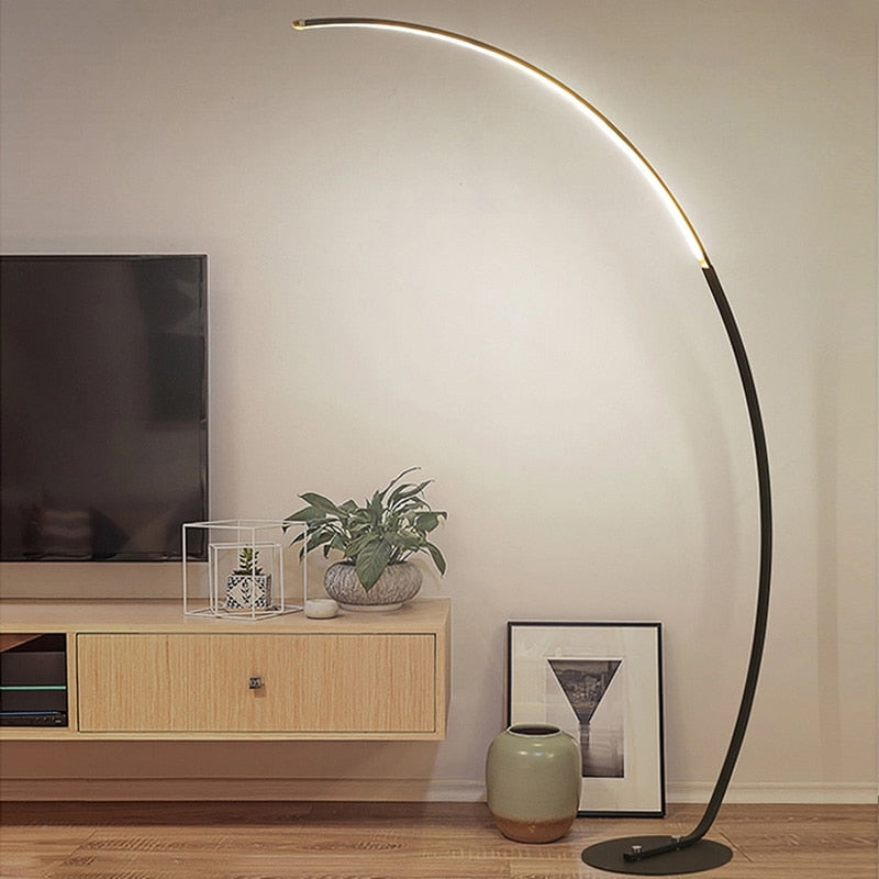 Nordic Arc Floor Lamp – ModernSpaceLiving