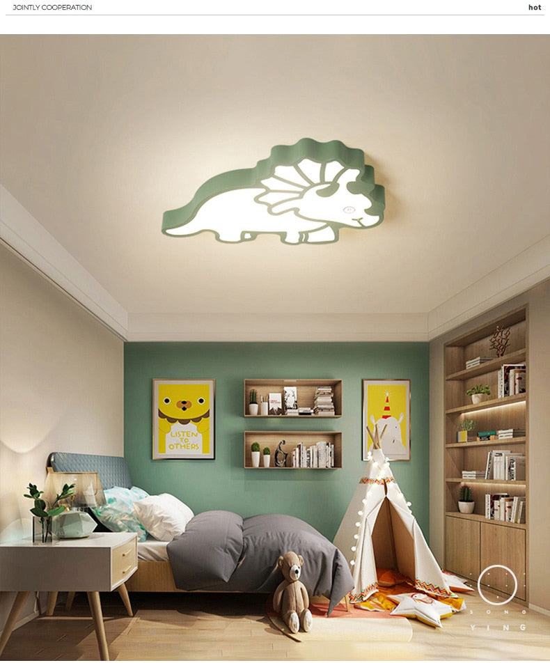 Dinosaur Ceiling Light – view 7