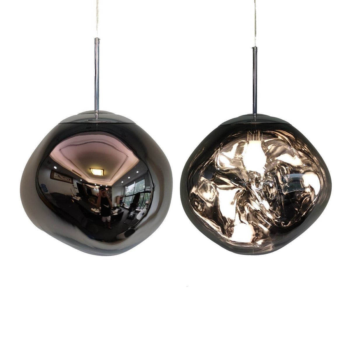 Lava Glass Bubble Pendant Light