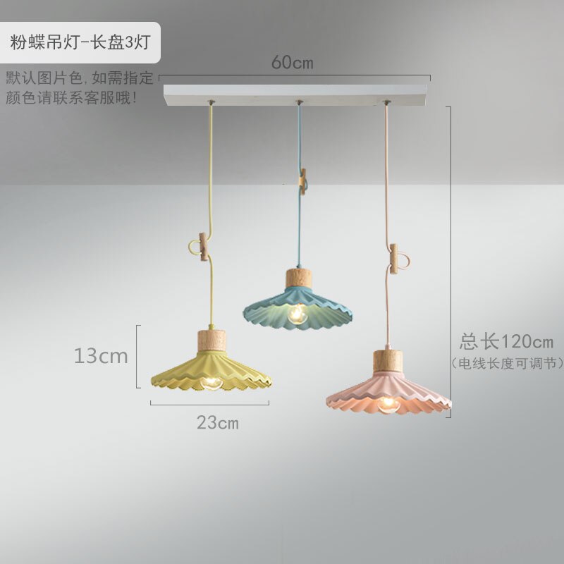 Nordic Minimal Pendant Light, Painted or Cement