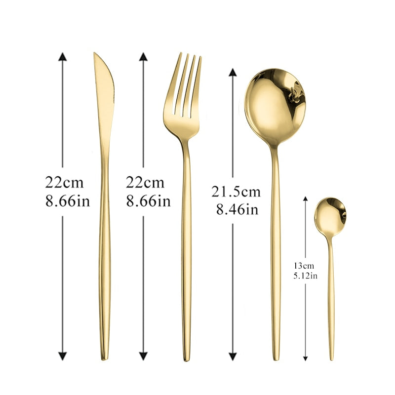 Shiny Polished Flatware Set