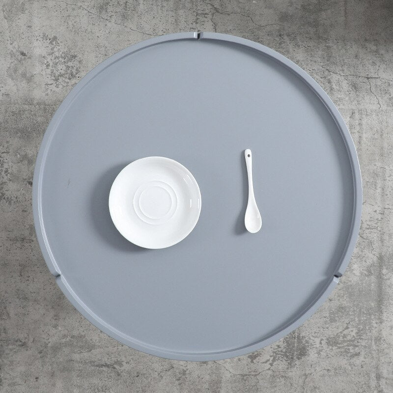 Minimalist Round Side Table – view 4