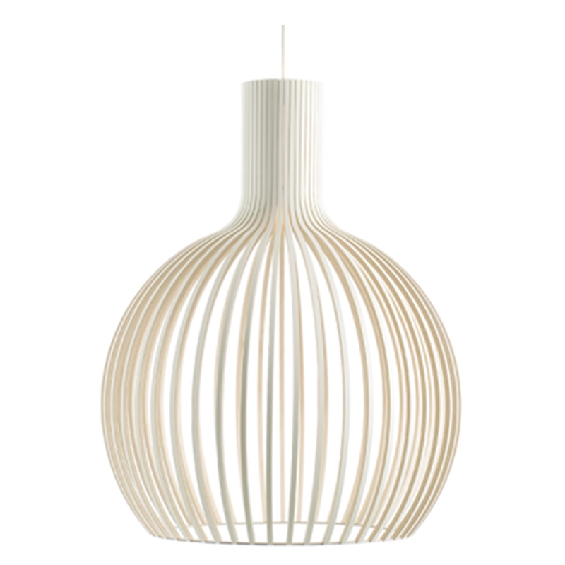 Wooden Birdcage Pendant Light 