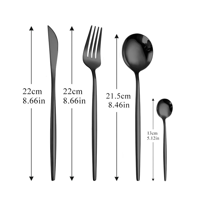 Shiny Polished Flatware Set