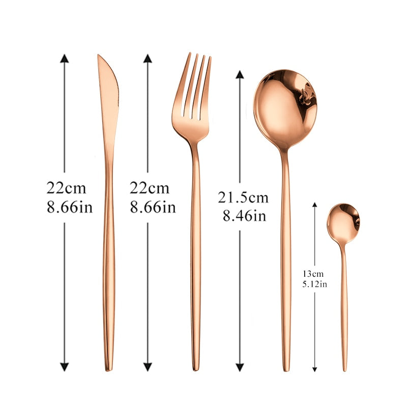 Shiny Polished Flatware Set