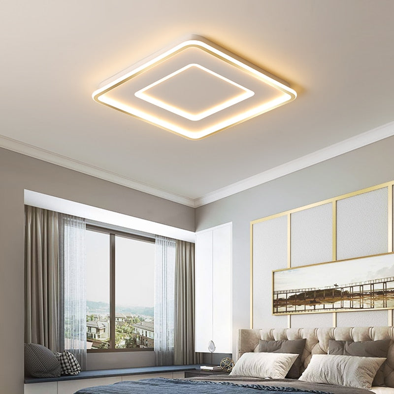 Rectangular Ceiling Right Rectangle Ceiling Light – ModernSpaceLiving