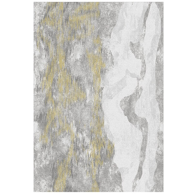 Light Luxury Geometric Fluffy Area Rug
