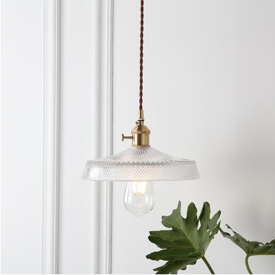 Nordic Glass Ball Pendant Light, Polished Copper