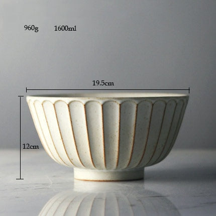 Rustic Japanese Style Dining Set 