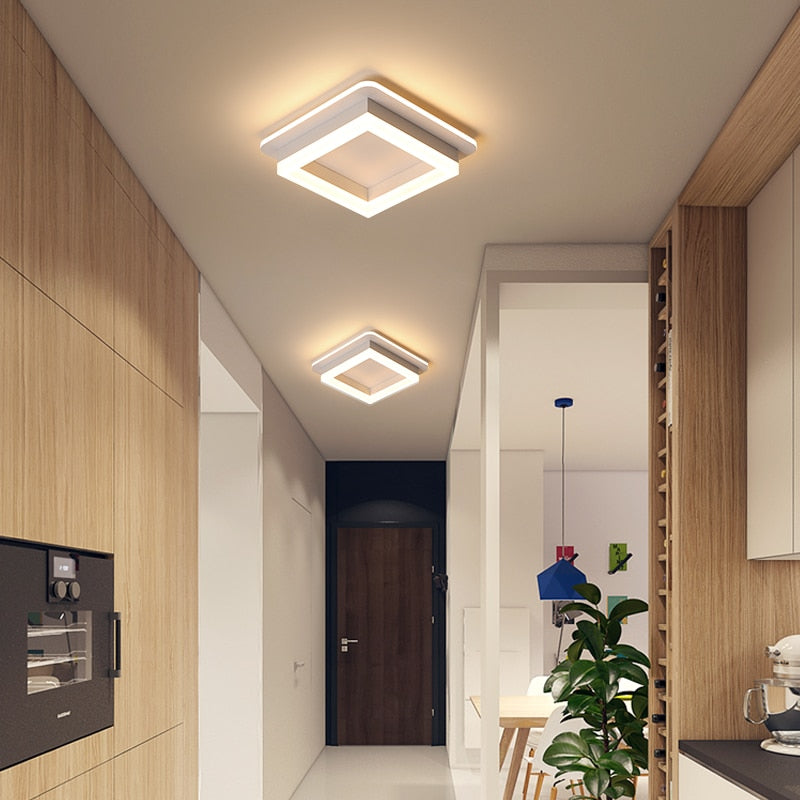 Modern Led Ceiling Lights For Hallway Porch Balcony Bedroom Living Room Surface Mounted Square/Round LED Ceiling Lamp