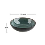 Peacock Green Ceramic Dinnerware