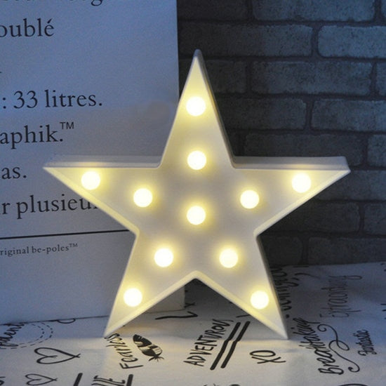 LED Cloud, Moon and Stars Night Light