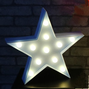 LED Cloud, Moon and Stars Night Light