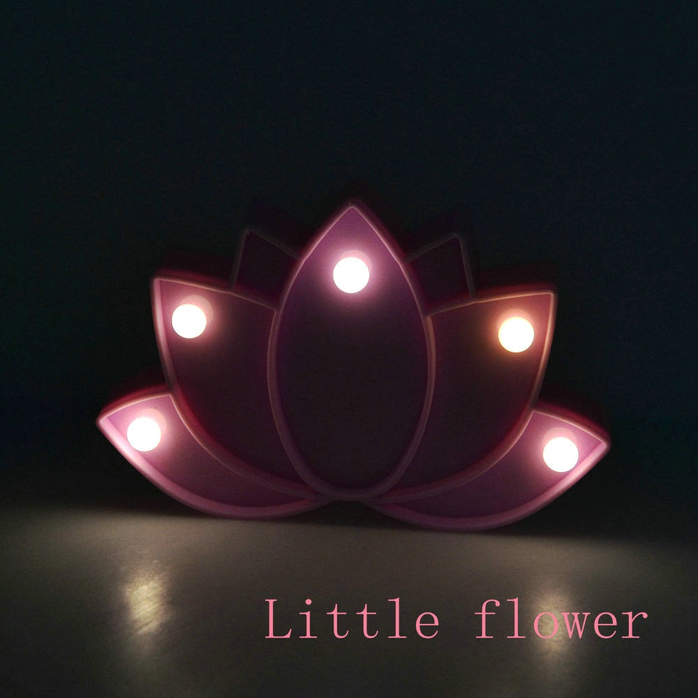 LED Cloud, Moon and Stars Night Light