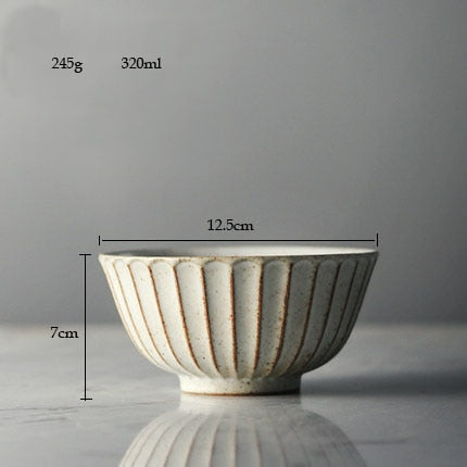 Rustic Japanese Style Dining Set 