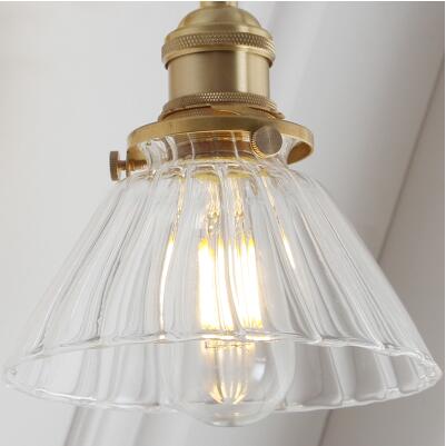 Nordic Glass Ball Pendant Light, Polished Copper