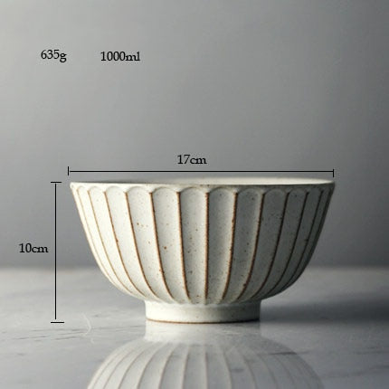 Rustic Japanese Style Dining Set 