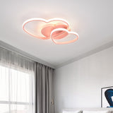 Twin Heart Children's Room Ceiling Light