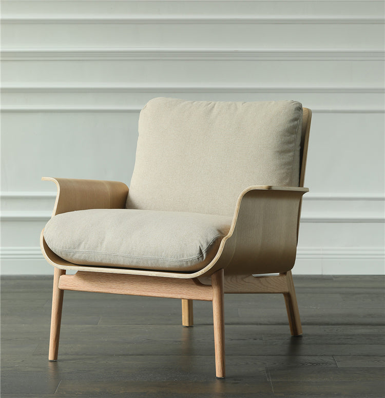 Nordic Lounge Chair – Oak