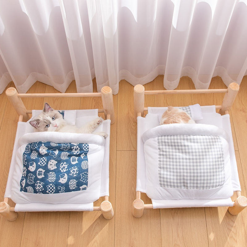 Japandi Style Pet Bed