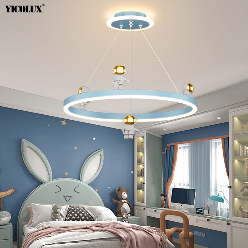 Astronaut Kids' LED Pendant Light, 50 cm