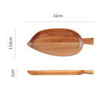 Acacia Wood Solid Wood Serving Plater