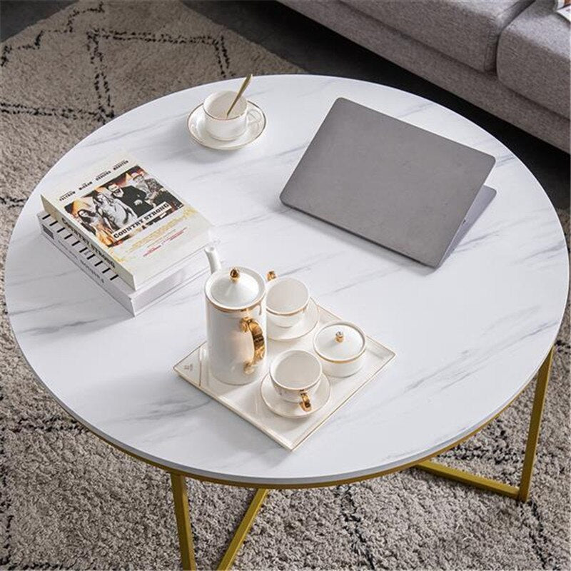 Luxurious Modern Marble Coffee Table – view 2