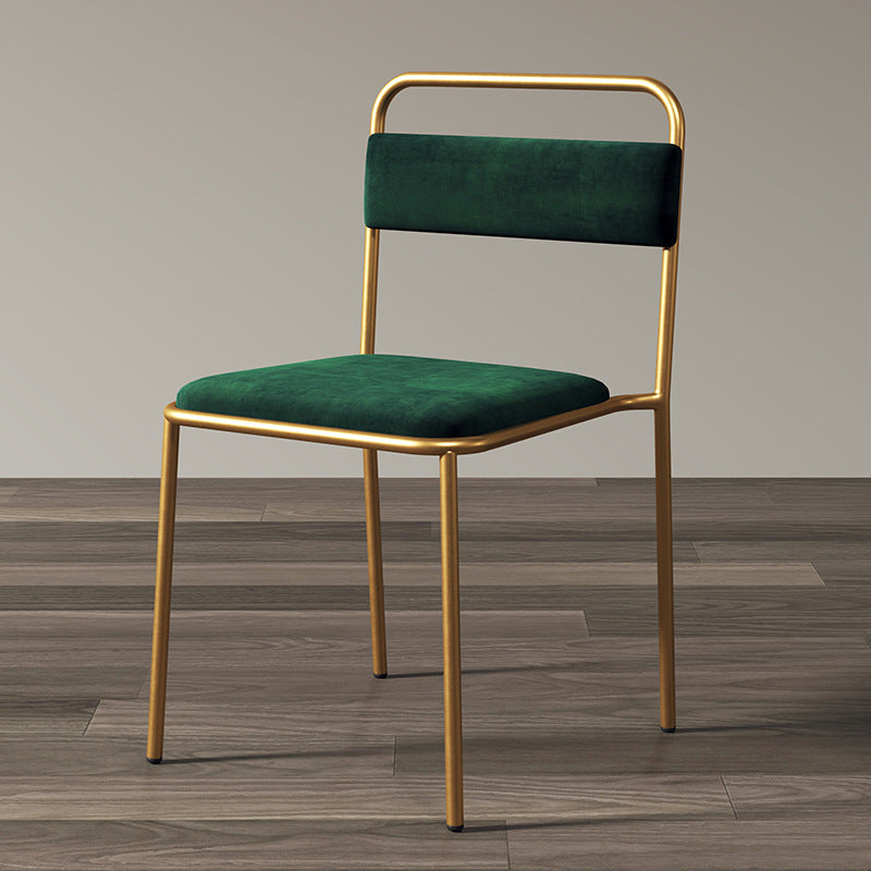 Modern Stackable Chair (Set of 4) – Green