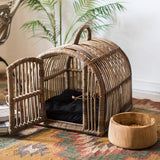 Handmade Rattan Artisan Pet Bed