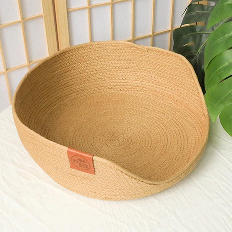 Four Seasons Rattan Bamboo Pet Bed