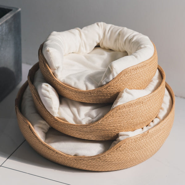 Bamboo dog bed cheap