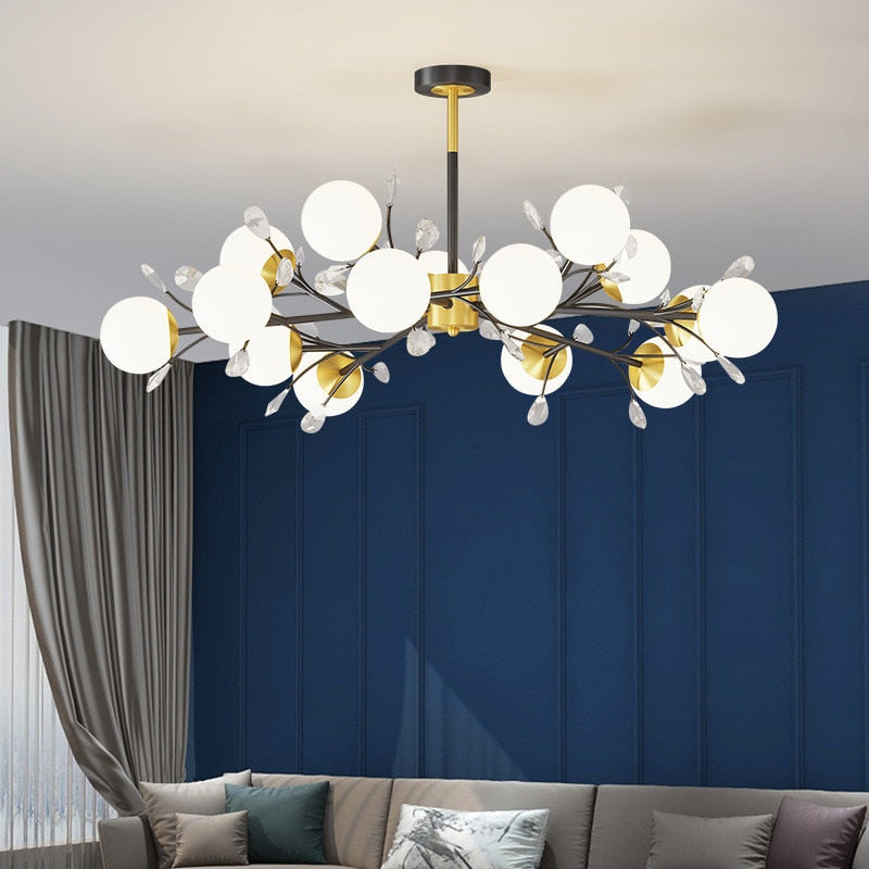 K9 Crystal Chandelier, 9 / 12 / 15 Lights
