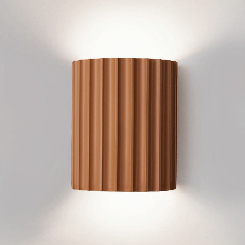 Compact Resin Wall Sconce, 4 Colours
