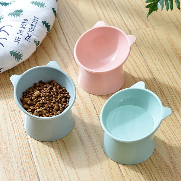 Cat Shaped Pet Food Bowl