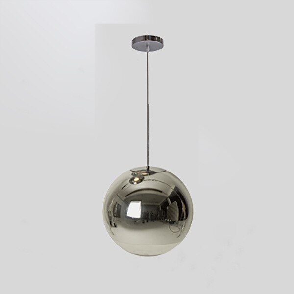 Mirror Glass Ball Pendant Light, 15 to 40 cm