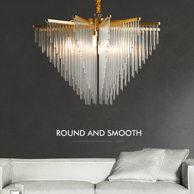 Italian Crystal Tassel Chandelier, 10 / 12 Heads