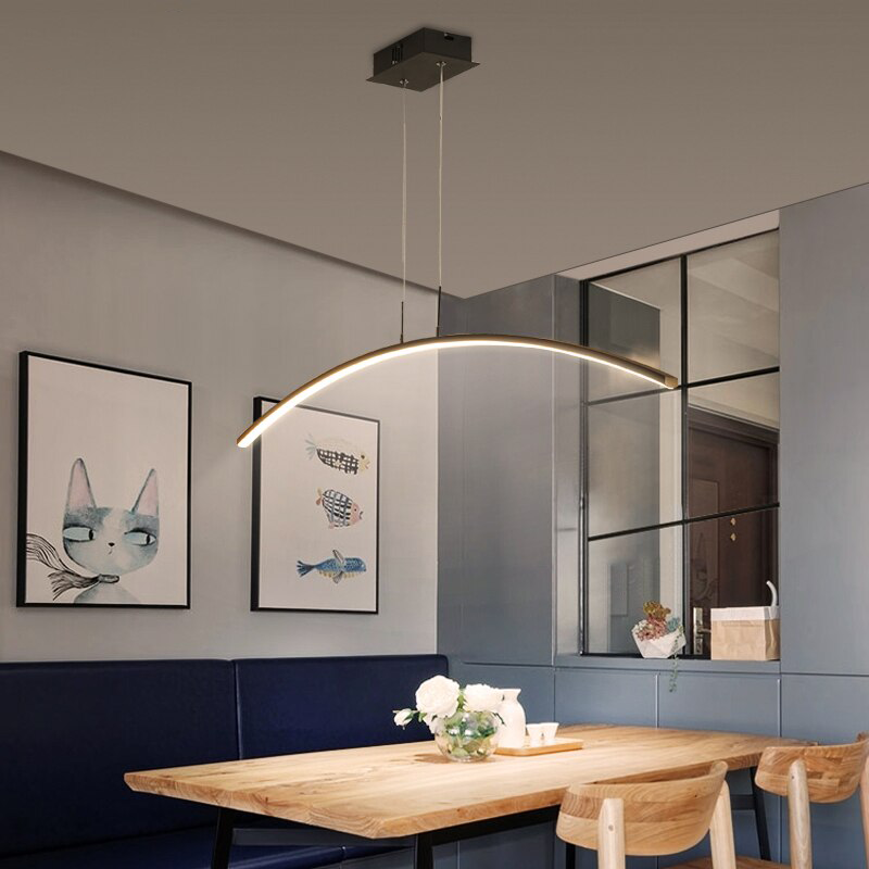 Nordic Hanging Arc Chandelier – view 5
