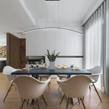 Nordic Hanging Arc Chandelier